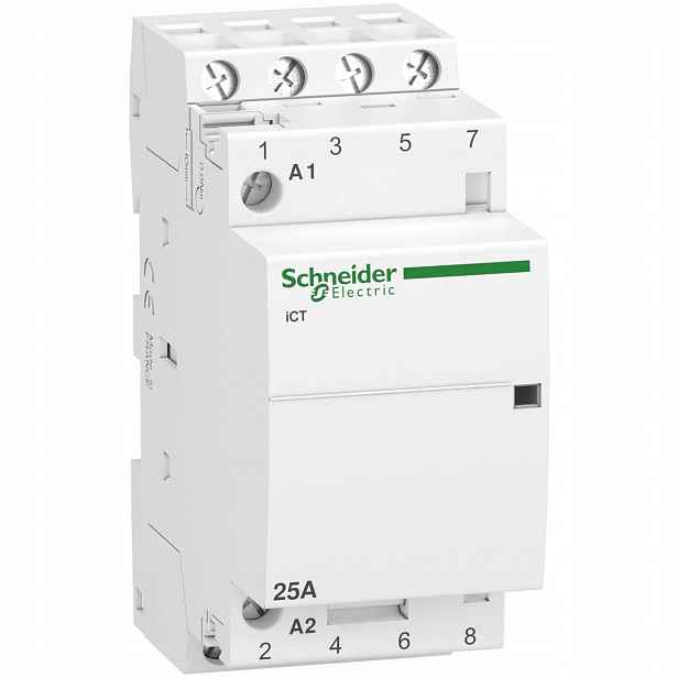Modulární stykač 4P 25A 4NO 220/240VAC A9C20834