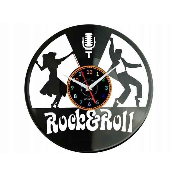 Rock and Roll Dárek pro milovníka Originální Nástěnná Dekorace z desky