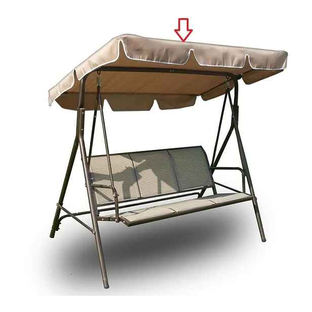 ROJA Stříška k houpačce COMFORT béžová