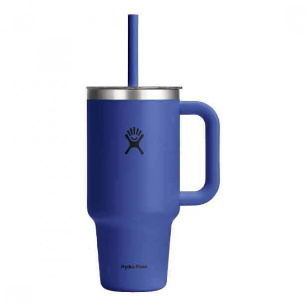 Termoizolační hrnek, nerezová ocel, 950 ml, s průhledným víčkem, „All