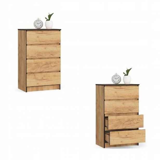 Komoda skříňka K60 4 zásuvky craft Akd