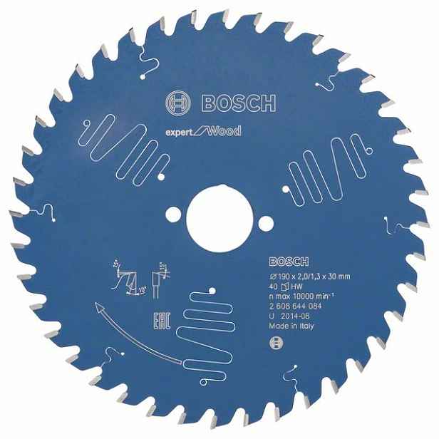 Kotouč pilový Bosch Expert for Wood 190×30×2 mm 40 z.