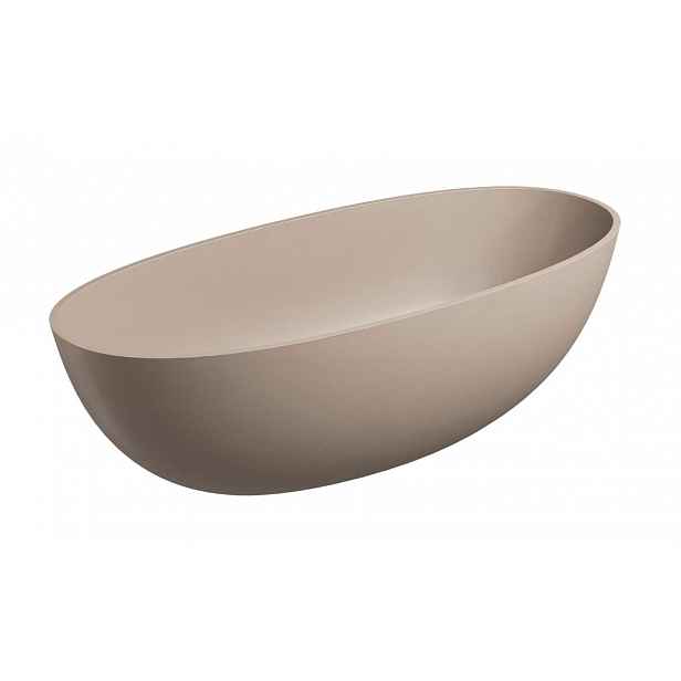 OMNIRES Shell M+ - Volně stojící vana, 175x78 cm, matná béžová SHELL175WWDB