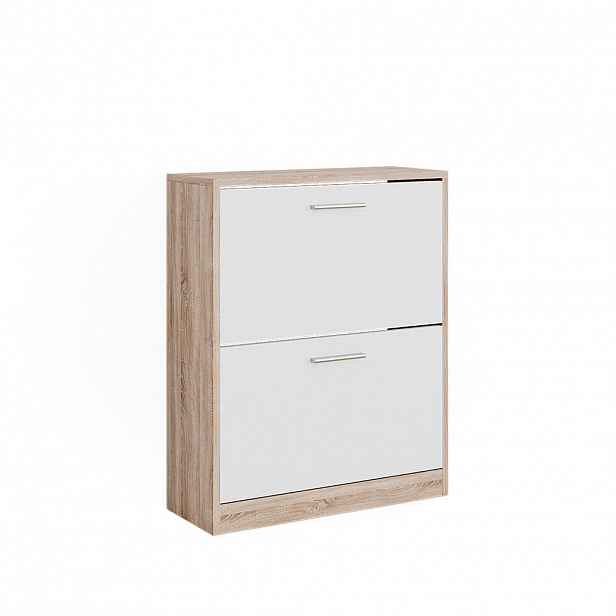 Vicco BOTNÍK Gizmo Bílá/Sonoma 59 x 72.5 cm 2 přihrádky
