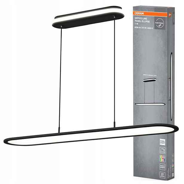 Závěsné Stropní Svítidlo Kancelářská Led panel Stmívatelná 57W 4000K 2700lm