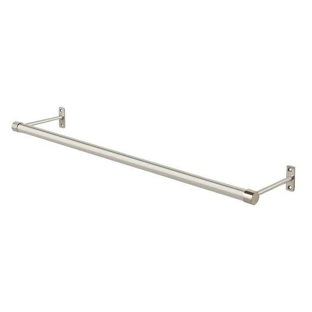 Nástěnný věšák nerezový v matně stříbrné barvě 90 cm Hang-It – Mette Ditmer Denmark