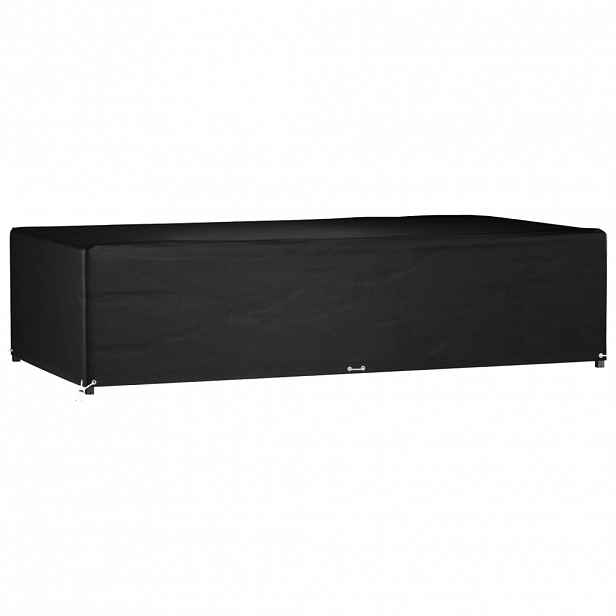 vidaXL Plachta na zahradní nábytek s 12 očky 315x160x75 cm obdélníková