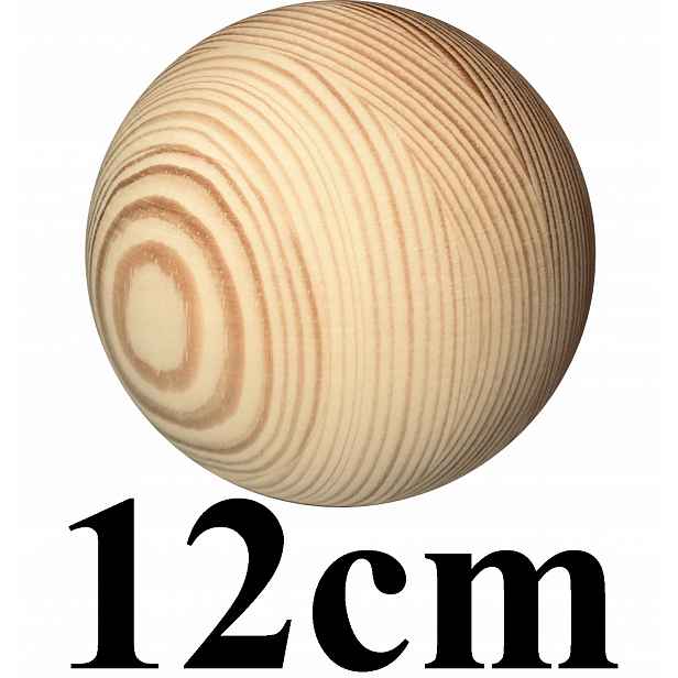 Dřevěné Kuličky, Kuličky různé rozměry 120 mm