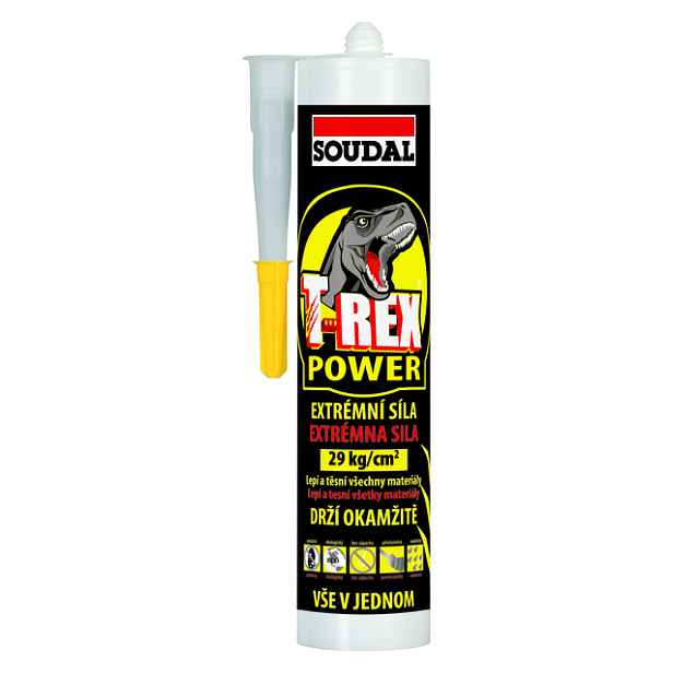 Lepidlo montážní Soudal T-REX POWER 290 ml