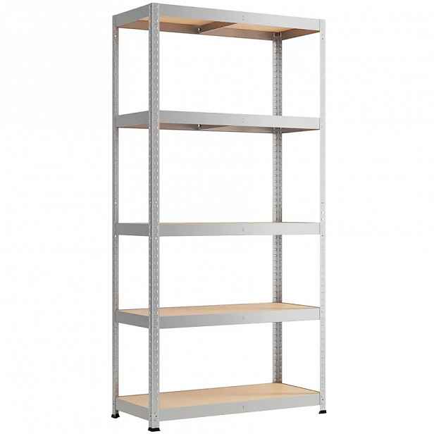 Regál 175 pozinkovaná 180x90x40 – 5 polic/175 kg