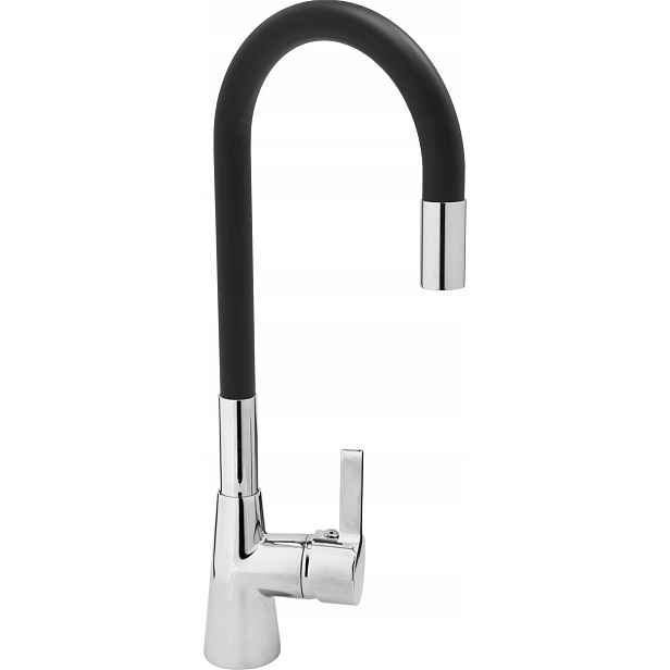 Dřezová Baterie „flexible“ Černá 75705 Fala
