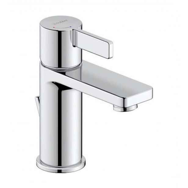 Duravit D-Neo - Umyvadlová baterie s výpustí, FreshStart, chrom DE1011001010
