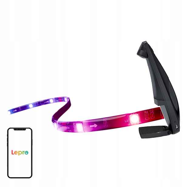 Lepro STV1 Led pásek Rgb podsvícení televizoru s Wi-Fi kamerou pro televizor 5 m
