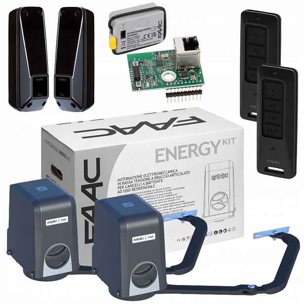 Faac Energy+ Xwbl- WiFi Lan+ Pilot XT4FDS 2ks pohon dvoukřídlé brány