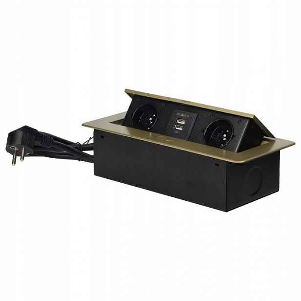 Nábytkové zásuvky s Usb 1,5 m OR-AE-13126/BR Orno
