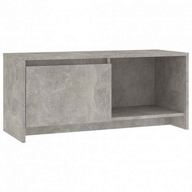 vidaXL TV skříňka betonově šedá 90 x 35 x 40 cm kompozitní dřevo