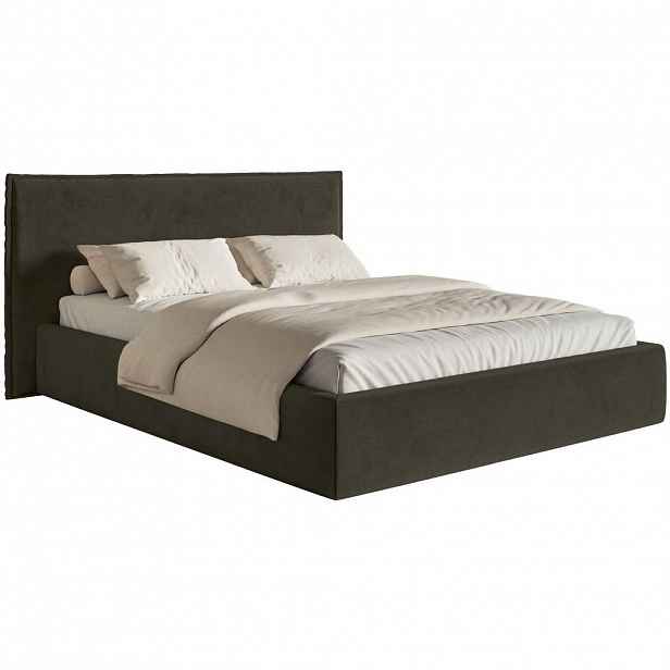 Selsey ČALOUNĚNÁ POSTEL Softie tmavě zelená velur 180x200