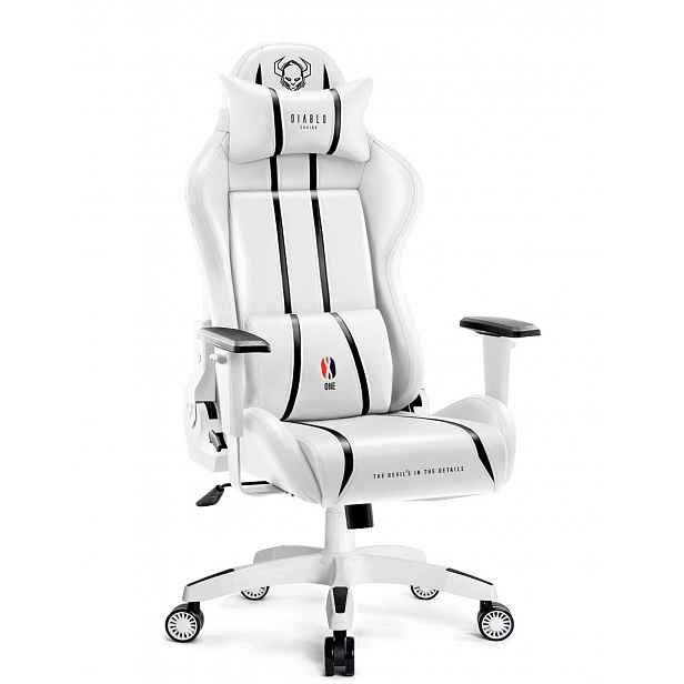 Diablo Chairs - Herní křeslo Diablo X-One 2.0 Normal: bílo-černé