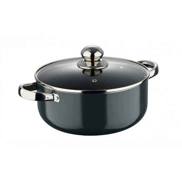 Hrnec se skleněnou poklicí, hluboká pánev Pyrex Classique 24 cm, indukce