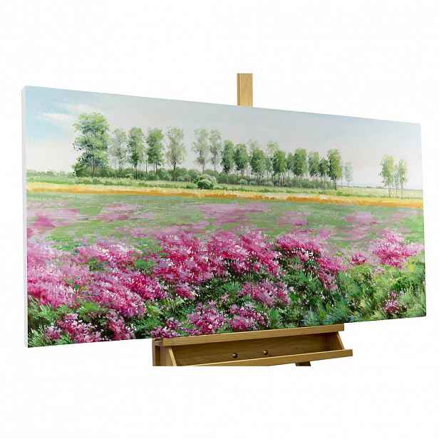 KUNSTLOFT OLEJOMALBA 120/60 cm, Květiny a rostliny