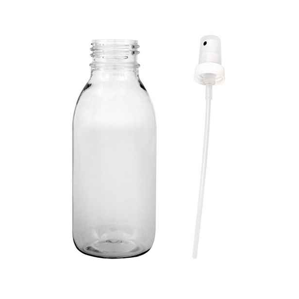 rozprašovač 0,125l (125ml), typ B, hr.28mm, čirý PET plast
