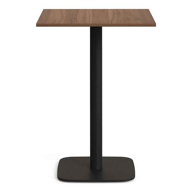 Barový stůl v dekoru ořechu 60x60 cm Dina – Kave Home