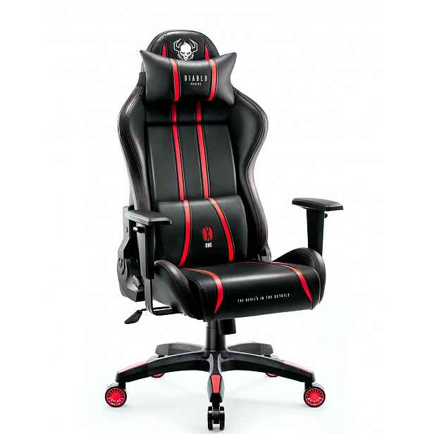 Diablo Chairs - Herní křeslo Diablo X-One 2.0 Normal: černo-červené