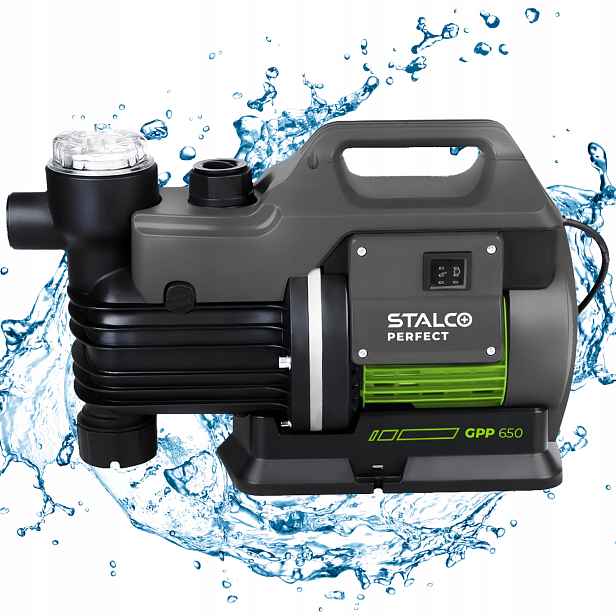 Povrchová Zahradní Pumpa Na Vodu 650 W GPP650 3300 l/h Stalco Pevná