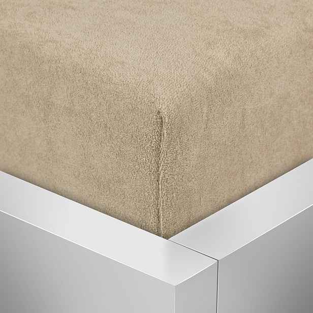TP Froté prostěradlo 140x200 Premium - Béžová