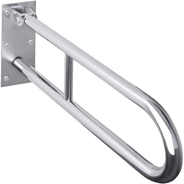 Úchyt sklopný ve tvaru U Bemeta Help 850 mm bez krytky nerez lesklý