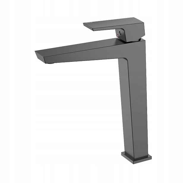 Vysoká umyvadlová baterie pro umyvadlo gun metal titan ABVE131412