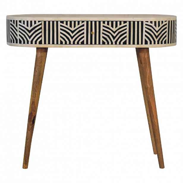 Artisan Furniture MEDIÁLNÍ SKŘÍŇKA s povrchovou úpravou Chestnut, 2 zásuvkami, 1 otevřenou policí, hnědá