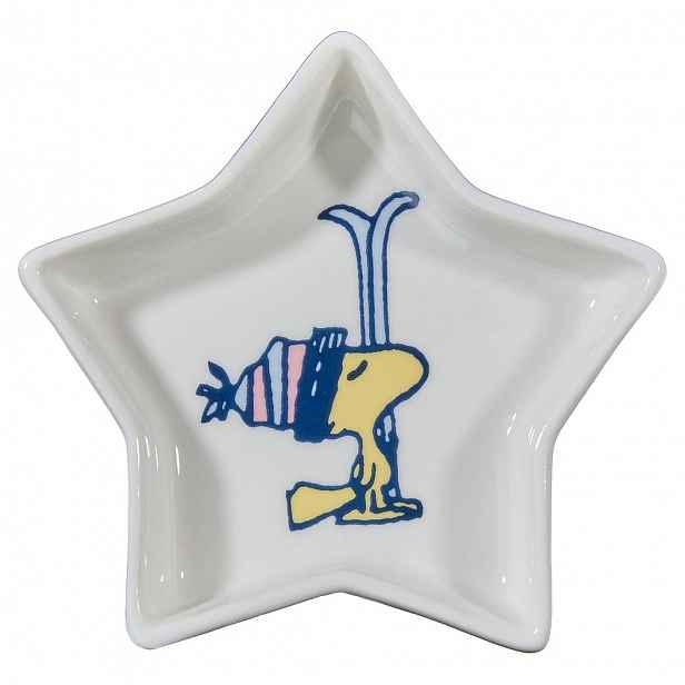 Butlers PEANUTS Talířek na šperky hvězda Woodstock a lyže 10 cm