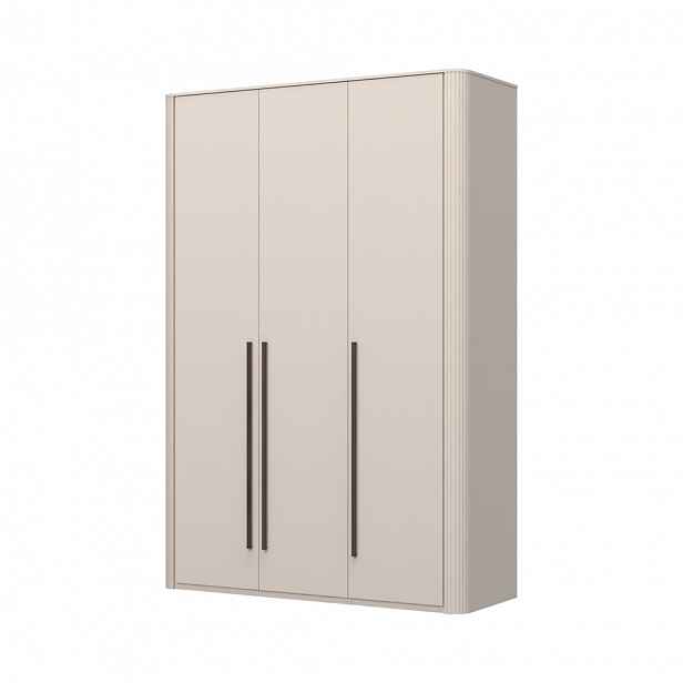 Skříň s osvětlením RONDO - P3R/RO - Cashmere lak mat