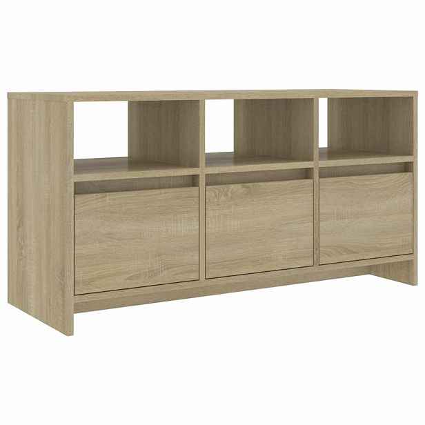 vidaXL TV skříňka dub sonoma 102 x 37,5 x 52,5 cm kompozitní dřevo