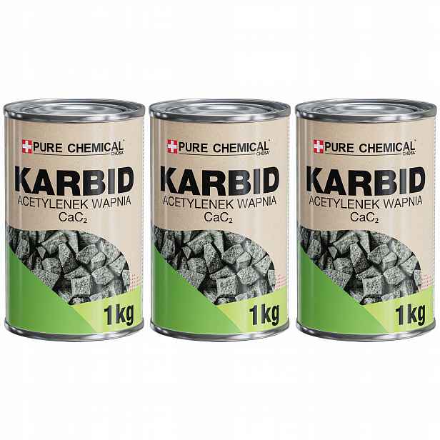Karbid Na Krtky 3 X 1 Kg Karbid Vápníku Odpuzovač Krtků A Norů