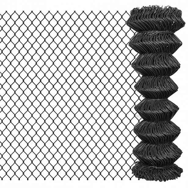 vidaXL Drátěné pletivo ocel 15 x 1,25 m šedé