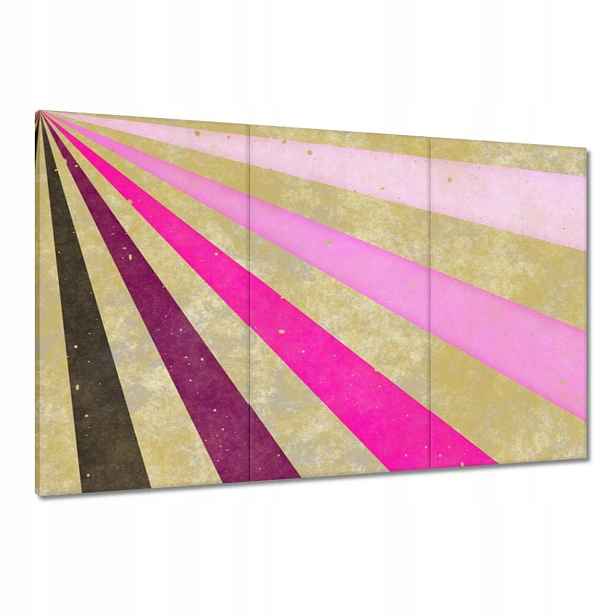 Obrazy 120x80 Fialové pruhy