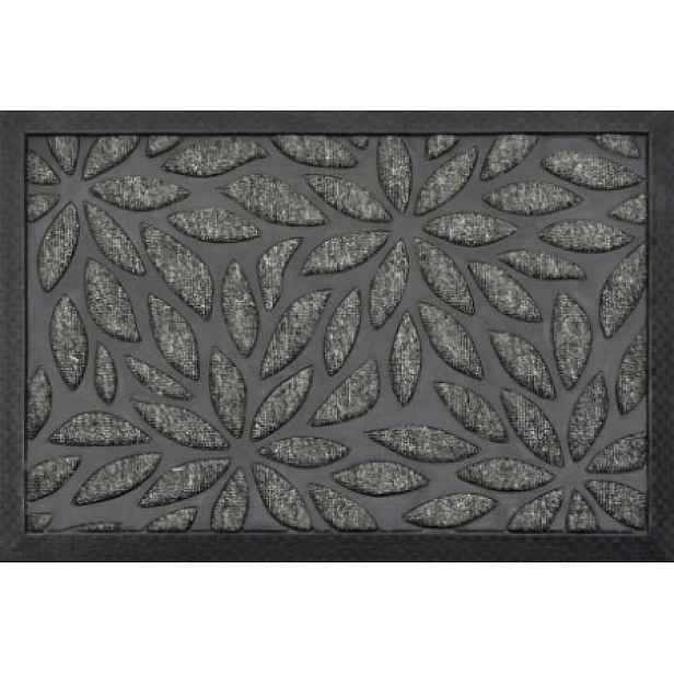 Kontrast Obdélníková rohožka PLANTS 40x60 cm šedá