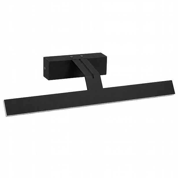 Koupelnová Nástěnná Lampa Nad Zrcadlo Černá Matná SWE010-1W 43 cm Loft