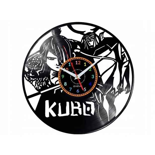 Kubo Dárek Originální dekorace do domu Hodiny z vinylové desky