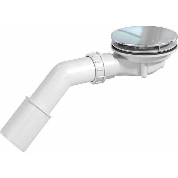 Originální sprchový sifon Deante 90 mm Easy-clean čištěný shora Chrom