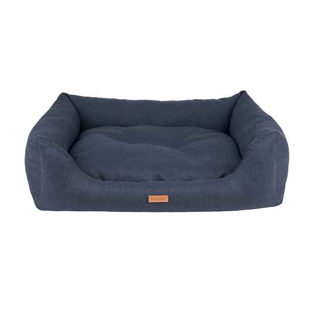 Pelíšek pro psa MONTEGO SOFA černá velikost S, M, L Rozměr: S - 58x46x17 cm