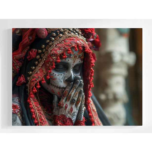 Plakát Maska Dia De Los Muertos Mexiko Svátek 100x75