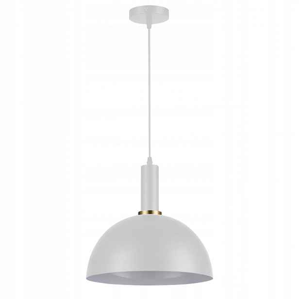 Moderní Stropní Svítidlo Loft Bílá Měděná E27 60W