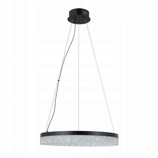 Pantal PND-34533-M-BK Moderní dekorativní černá závěsná Led lampa