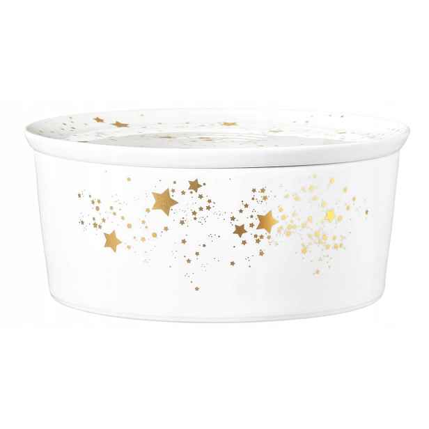 Seltmann Liberty Golden Stars Miska s pokrývkami 21x9 cm
