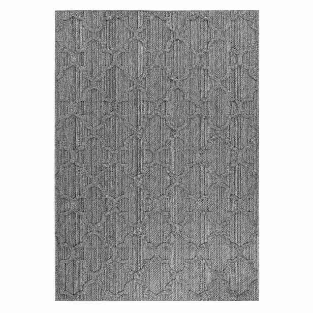 Kusový koberec Patara 4951 Grey – na ven i na doma, 80x150, šedá, chodba / předsíň, Ayyildiz