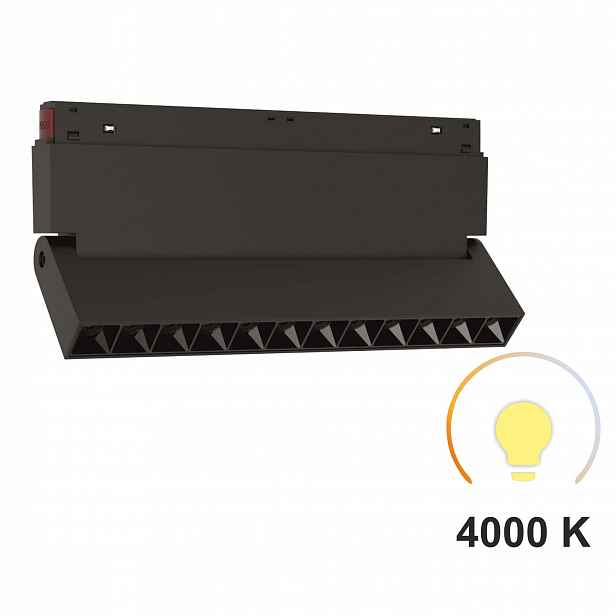 Lineární reflektor Nastavitelný 12W 4000K Neutrální pro Kolejnice Smart Track 48VDC