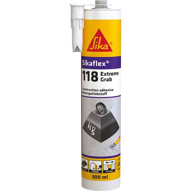 Lepidlo montážní Sikaflex-118 Extrem Grab 290 ml